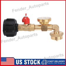 Propane Refill Adapter W/Gauge