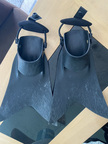 Force fins black scuba - force,