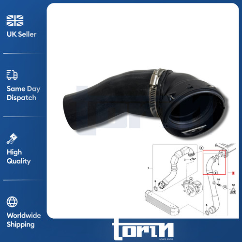 Intercooler turbo hose pipe - turbo,