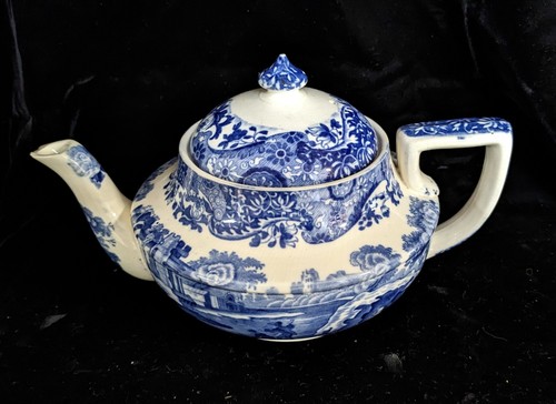 Antique copeland spode blue - antique,
