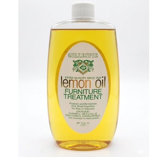 Vintage gillespie lemon oil - gillespie,