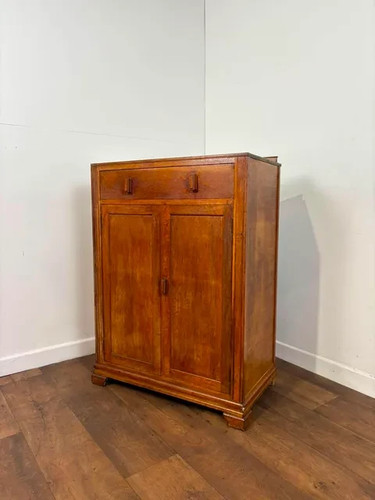 Vintage oak veneer - vintage, tallboy