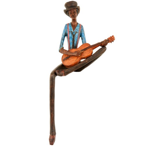 Resin sitting jazz - resin, guitar