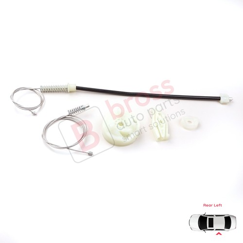 Window regulator kit rear - regulator, left