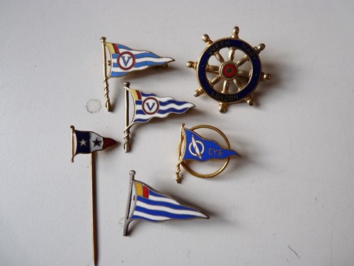 Six nautical themed boat - six,