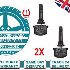 2X Pre-Programed TPMS For