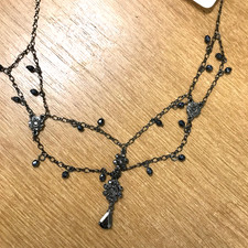 Laura Ashley Necklace Black