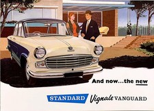 Standard Vignale Vanguard brochure October 1959 #276/10/59