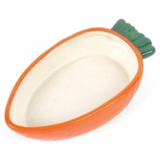 Happy Pet Carrot Shaped Bowl