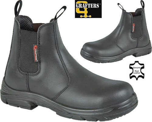 Mens eeee wide safety boots - mens,