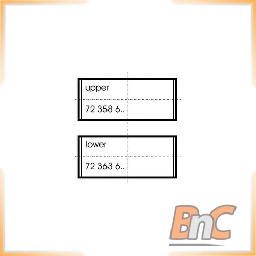 Big end bearings - renault, opel