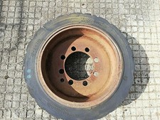 WATTS RUBBER Forklift Boggey  Wheel Solid Tyre 14" x 4-1/2" x 8  8 STUD FIXING