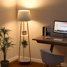 3-Tier Shelf Floor Lamp