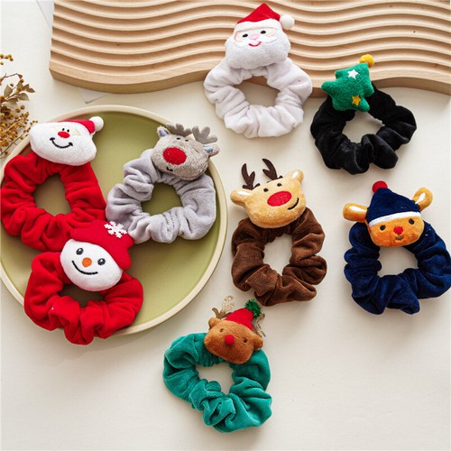 Cute santa reindeer - reindeer, snowman