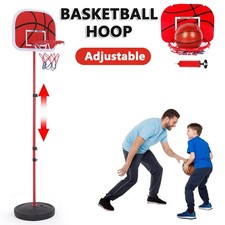 Mini Basketball Backboard Hoop Netball Board Box Set Kids Gift  Indoor Ball Game