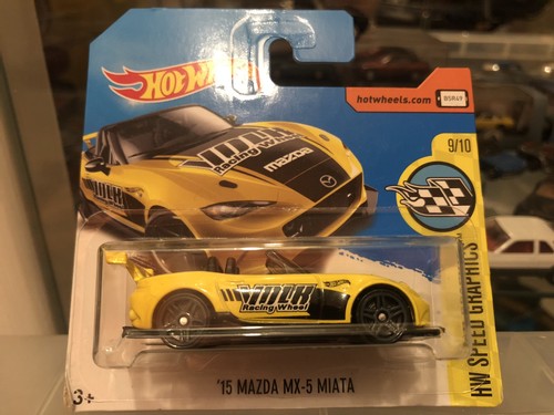 Hotwheels mazda 5 miata - '15,
