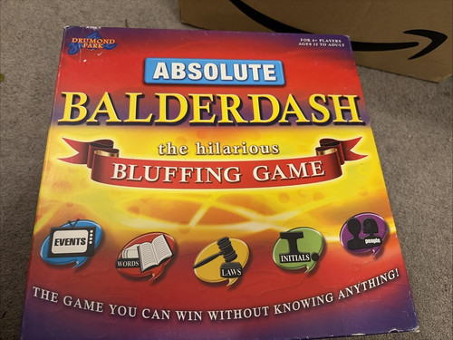 Absolute balderdash the - balderdash, 'the
