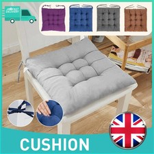 40x40cm Chair Seat Pads Cushions Tie on Dining Garden Room Kitchen Patio Cushion