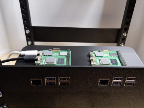 Dual raspberry mount - 5, for