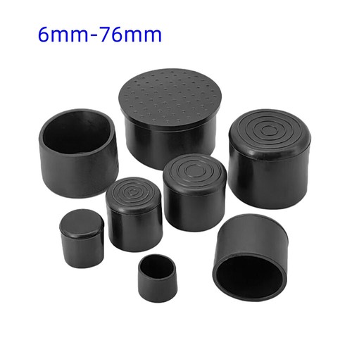 Rubber chair leg caps covers - rubber,