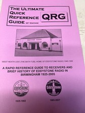 QUICK REFERENCE GUIDE TO RECEIVER & EDDYSTONE RADIO HISTORY BIRMINGHAM 1925 2005