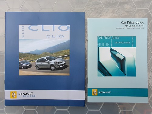 Renault clio sales brochure - renault,