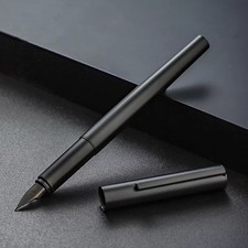 Black Metal Fountain Pen
