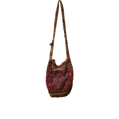 Cotton striped and embroidered - and,