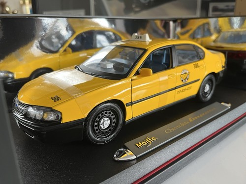Maisto chevrolet impala yellow - maisto,