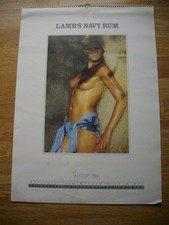 Lambs Navy Rum 1984 Calendar