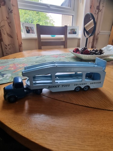 Dinky car transporter - dinky,