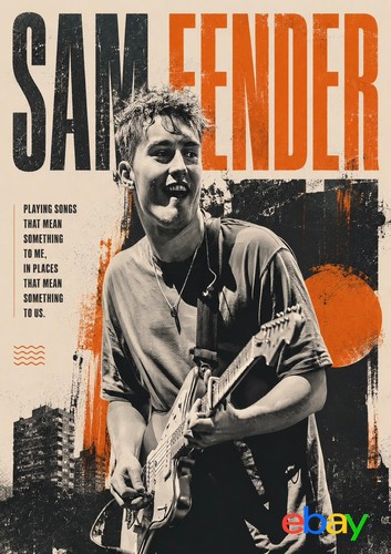 Sam fender music album - sam, a3