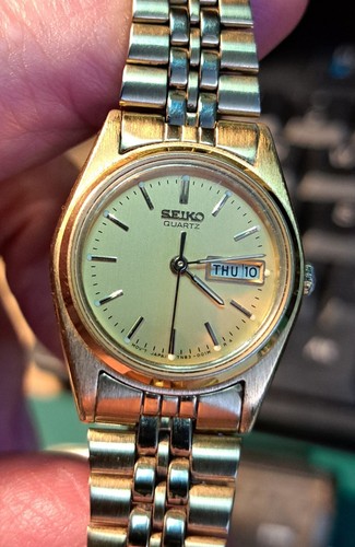 Vintage seiko ladies gold - ladies, tone