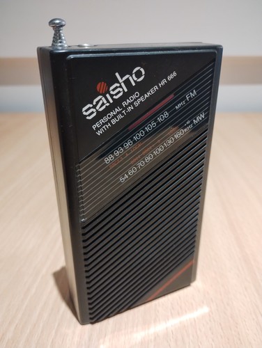 Saisho 666 personal radio - saisho,