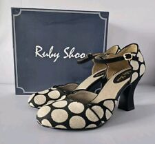 BRAND NEW Ruby Shoo Annabel in Black Spot Size 7/40 RARE & GORGEOUS SHOES