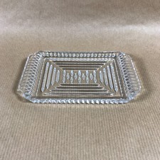 Vintage Glass Sweet Dish, Trinket Dish, Butter Dish