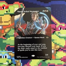 Narset, Jeskai Waymaster borderless, MTG Single, Tarkir: Dragonstorm R 0365