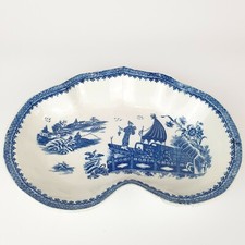 Antique Caughley Blue And