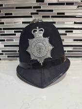 Vintage British Police Helmet