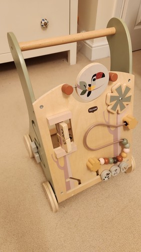 Little wooden baby walker - little,
