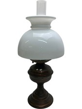 Antique Oil Lamp Glass Globe
