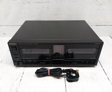 Technics Twin Cassette Deck RS-X980 Stack system Unit 1980s - Tested Working