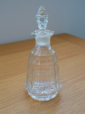 Vintage glass vinegar bottle - glass,