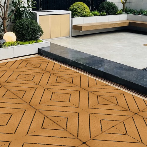 30cm square decking floor - 30cm,
