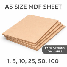 Mdf sheet 3mm laser - a5,