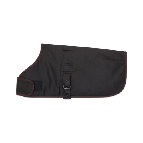 Waxed dog coat brown - dog,