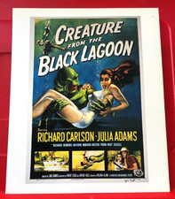 Creature From The Black Lagoon Movie/Film Poster Art PICTURE / PRINT 12" x 9.5"