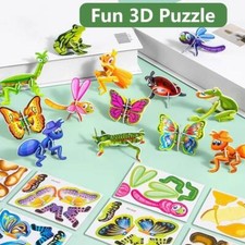 3D Cartoon Puzzles for Kids