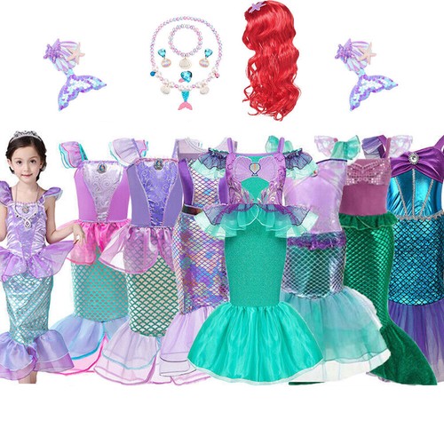 Girls mermaid ariel princess - mermaid,