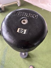 ivanko 85Ibs  fixed Barbell used 